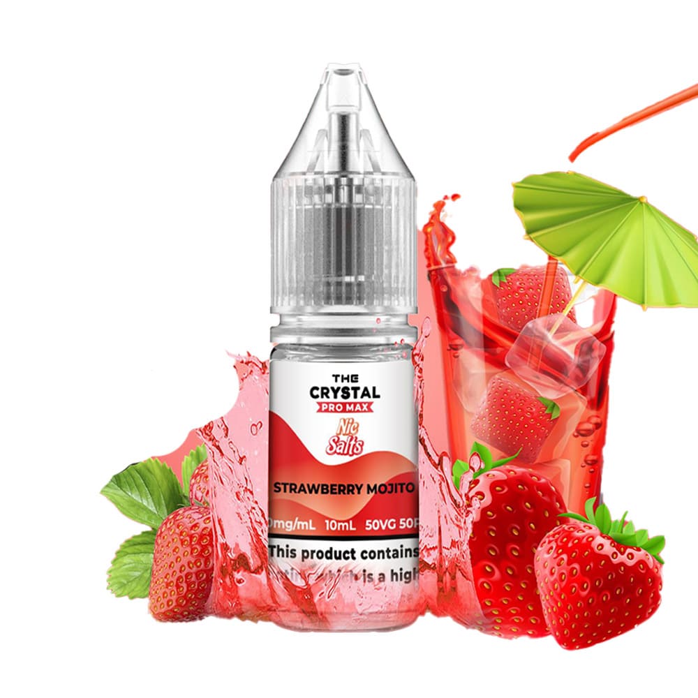 The Crystal Pro Max 10ml Nic Salt E Liquid - Power Vape Shop