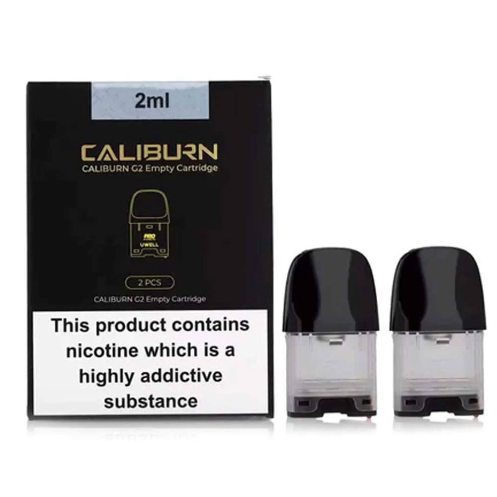 Uwell Caliburn G2 Empty Cartridge Replacement Pod (Pack Of 2) - Power Vape Shop