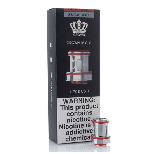 Uwell Crown 4 Replacement Coils (Pack of 4) - Power Vape Shop